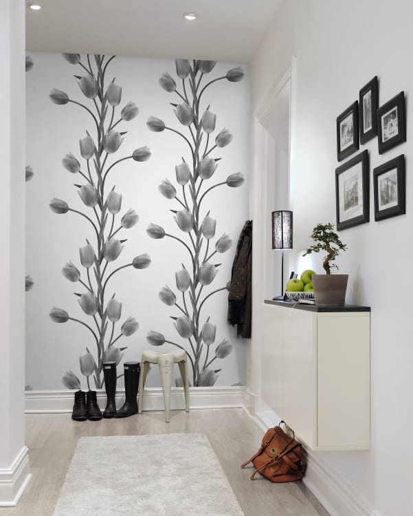 Rebel Walls pilttapeet La Vie En Tulipe, White R13062