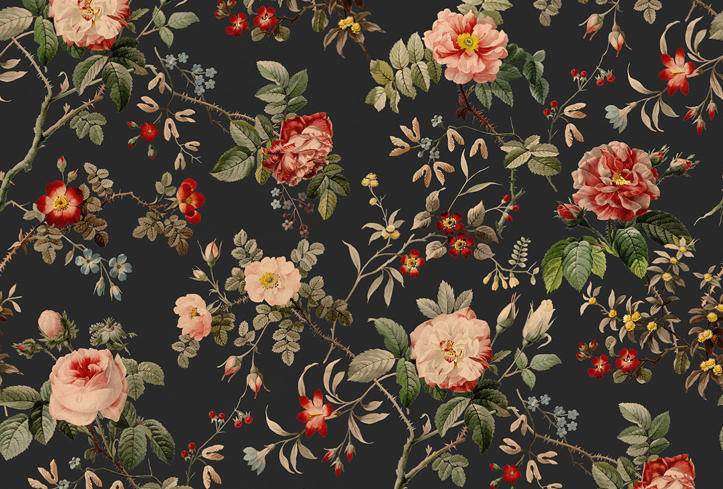 Rebel Walls pilttapeet Thorn Rose R13073