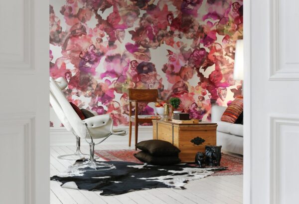 Rebel Walls pilttapeet Lily Pond, Red R13123