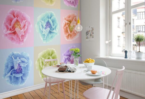 Rebel Walls pilttapeet Poppy Art Andy R13151