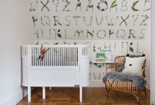 Rebel Walls pilttapeet Floral Alphabet R13195