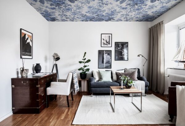 r13255_interior3 Rebel Walls pilttapeet Porcelain, Blue R13255