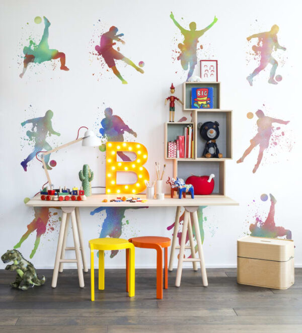 Rebel Walls pilttapeet Footboll, Color R13262