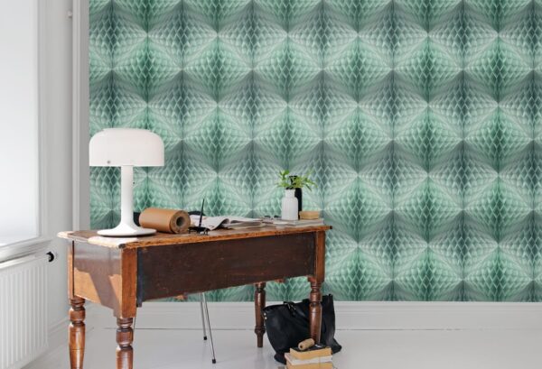 r13393_interior2 Rebel Walls pilttapeet Pom Pom, Mint R13393