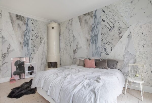 r13426_interior2 Rebel Walls pilttapeet Big Diamond, Marble R13426