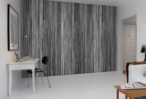 r13482_interior2 Rebel Walls pilttapeet Colour Stream, Black R13482