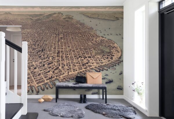 Rebel Walls pilttapeet A City Rises R13831