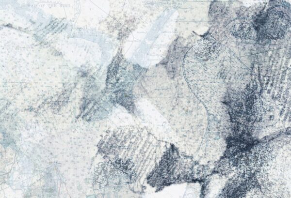 Rebel Walls pilttapeet Paper Mountains, Blue R13872