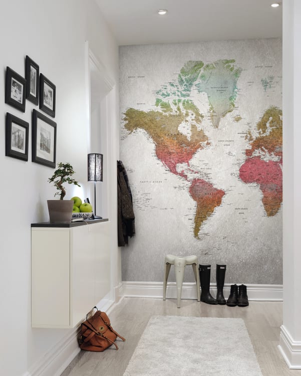 Rebel Walls pilttapeet School Atlas, Rainbow R13902