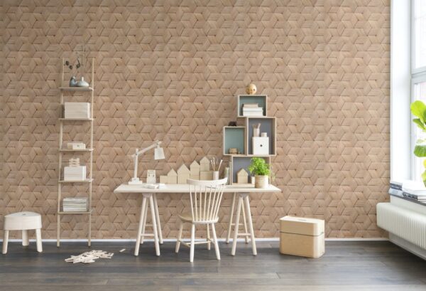 r13931_interior1 Rebel Walls pilttapeet Birch Bark Braids R13931
