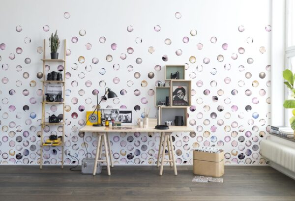 Rebel Walls pilttapeet Lenses, Peach R13952
