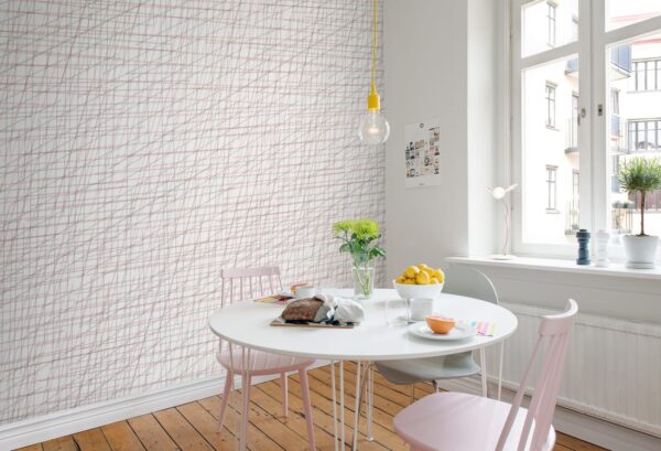 Rebel Walls pilttapeet Note Sheets, Soft Pink R14023