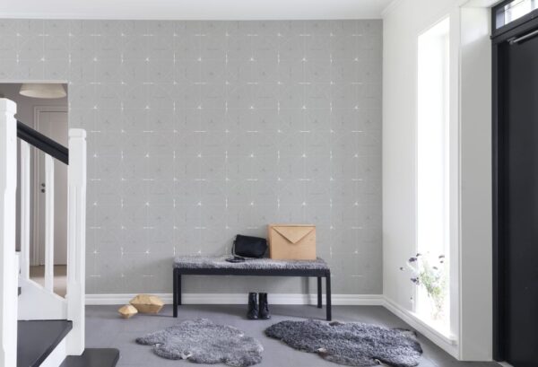 Rebel Walls pilttapeet Perfect Fit, Soft Grey R14111