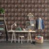 Rebel Walls pilttapeet Leather Rhombs, Vintage R14122