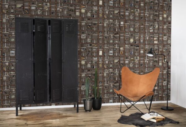 Rebel Walls pilttapeet The Memory Box R14261