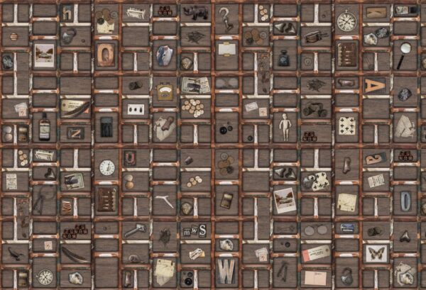 Rebel Walls pilttapeet The Memory Box R14261