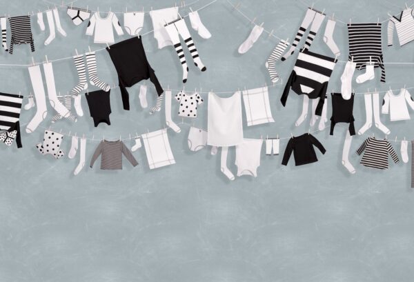Rebel Walls pilttapeet Laundry Day, Blue R14442