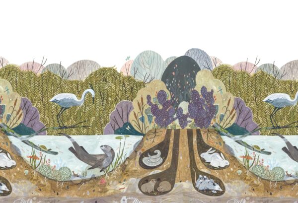 Rebel Walls pilttapeet Wild Willows R14451