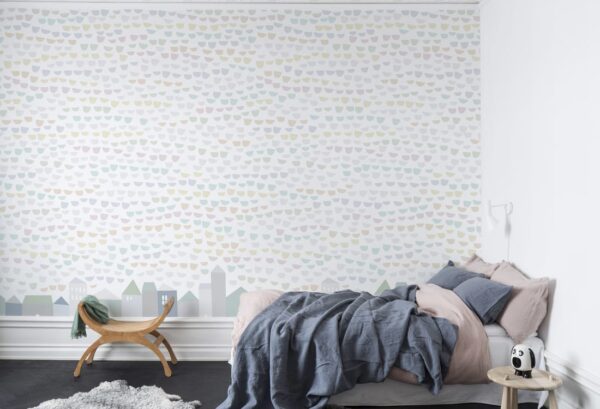 Rebel Walls pilttapeet Elephant Tears, Pastel R14491