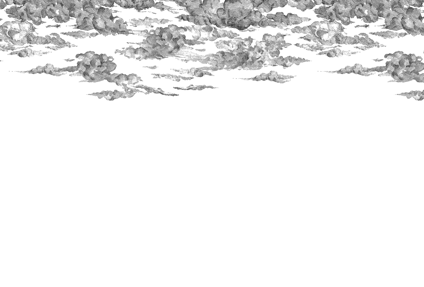 Rebel Walls pilttapeet Cotton Skies, Black R14511