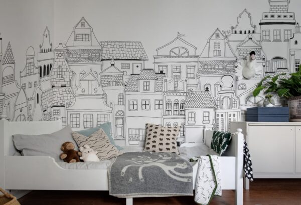 Rebel Walls pilttapeet London Houses R14601