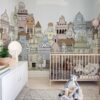 Rebel Walls pilttapeet London Houses, Summer R14602