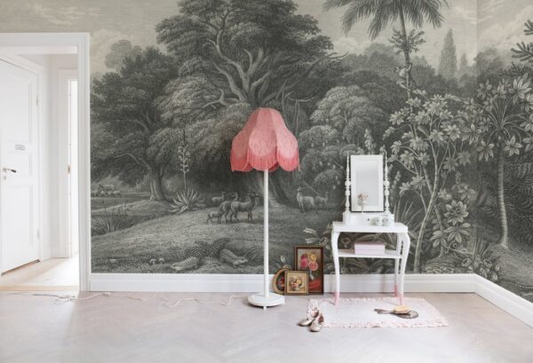 r14611_interior1 Rebel Walls pilttapeet Jungle Land, Vintage R14611