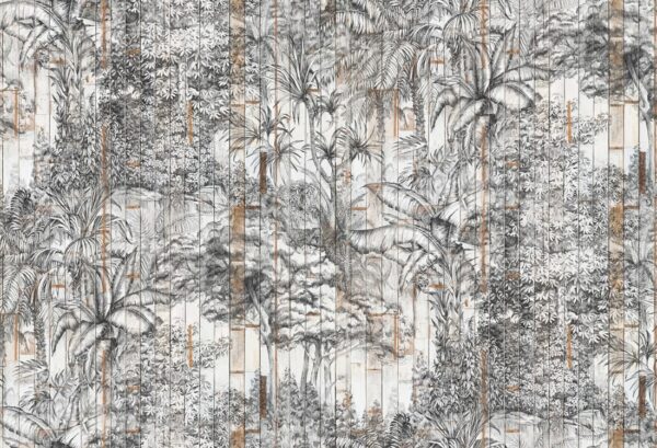 r14702_product Rebel Walls pilttapeet Secret Garden, Bali Boards R14702