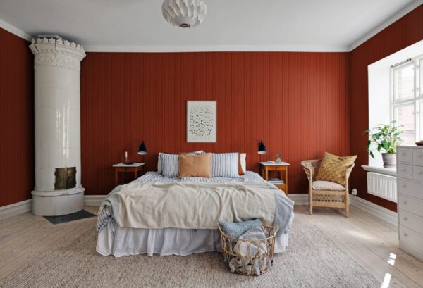 Rebel Walls pilttapeet Swedish Cottage, Red R14723