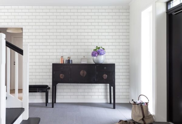 Rebel Walls pilttapeet Bistro Tiles, White R14862