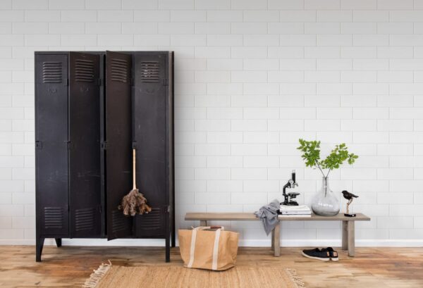 Rebel Walls pilttapeet Oblong Tiles, White R14891