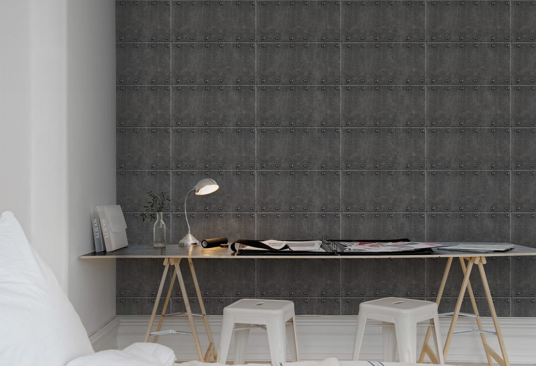 r14951_interior1 Rebel Walls pilttapeet Pop Rivets R14951