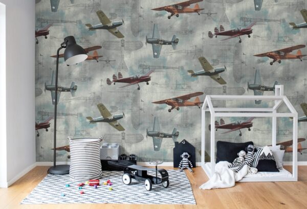 Rebel Walls pilttapeet Aero Show R15211