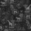 r15273_product Rebel Walls pilttapeet Animal Party, Blackboard R15273