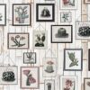 Rebel Walls pilttapeet Cactus Wall Art, Faded R15322