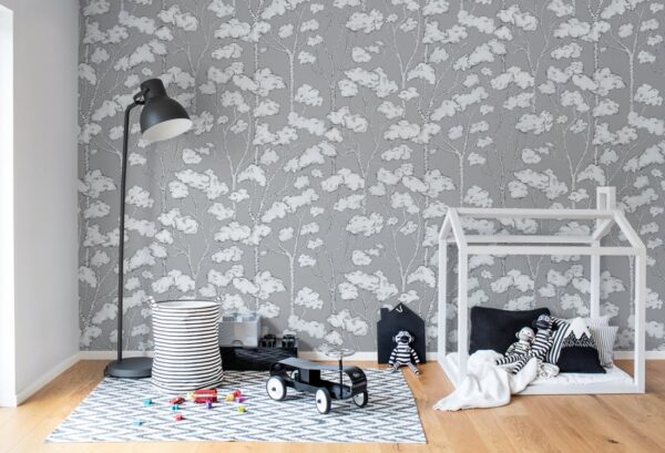 r15332_interior1 Rebel Walls pilttapeet Animal Tree, Gray R15332