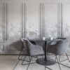 Rebel Walls pilttapeet Patinated Panels, Smoke R15383