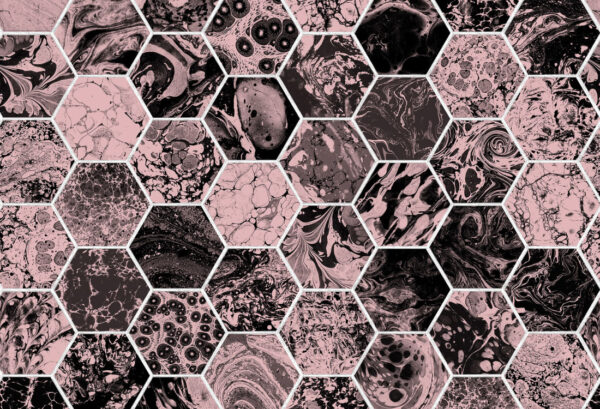 r15402_product Rebel Walls pilttapeet Mixed Memories, Dusty Pink R15402