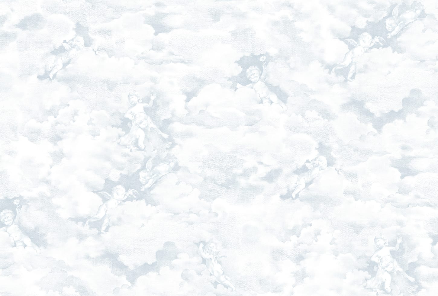 Rebel Walls pilttapeet Chubby Cherubs, Blue R15432