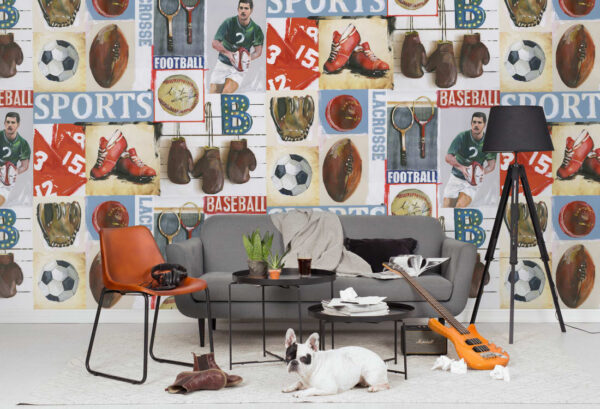 Rebel Walls pilttapeet Sports Junkie R15561