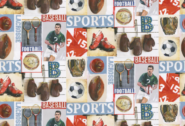 Rebel Walls pilttapeet Sports Junkie R15561