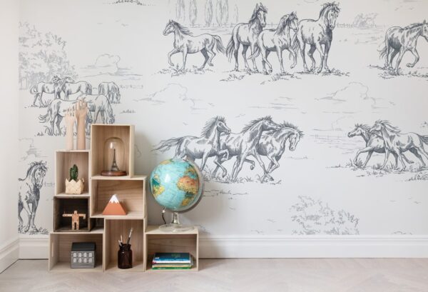 Rebel Walls pilttapeet Horse Herd R15591