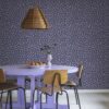 Rebel Walls pilttapeet Rebel Dot, Violet R15754