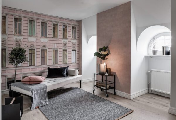 r15881_interior2 Rebel Walls pilttapeet Pink Facade R15881