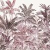 Rebel Walls pilttapeet Pride Palms, Plum R15903