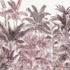 Rebel Walls pilttapeet Pride Palms, Plum R15903