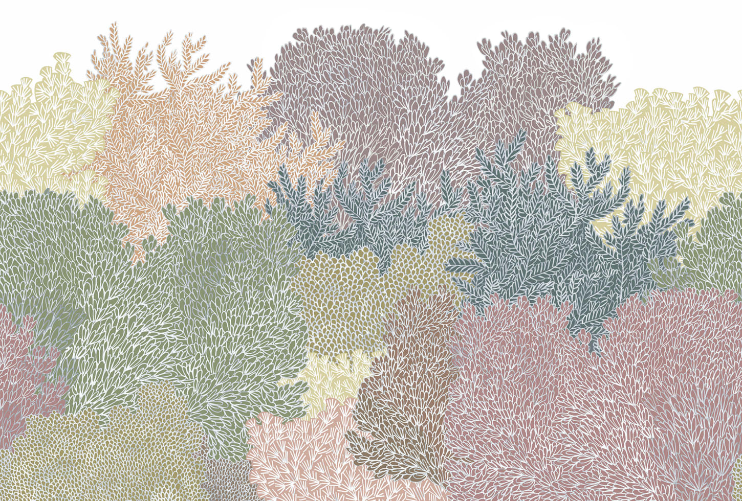 Rebel Walls pilttapeet Hideaway, Gentle R16022