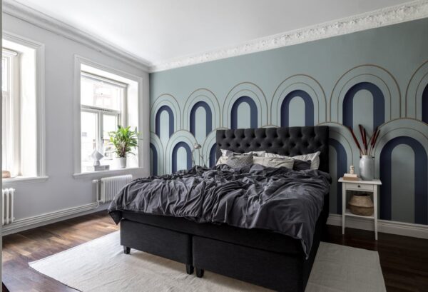 Rebel Walls pilttapeet Arch Deco, Blue R16102