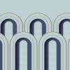 Rebel Walls pilttapeet Arch Deco, Blue R16102