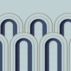 Rebel Walls pilttapeet Arch Deco, Blue R16102